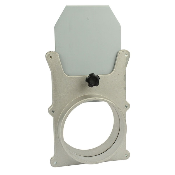 Big Horn 4-Inch Aluminum Blast Gate for Vacuum/Dust Collector (Replaces Jet JW1142) 11436 - main